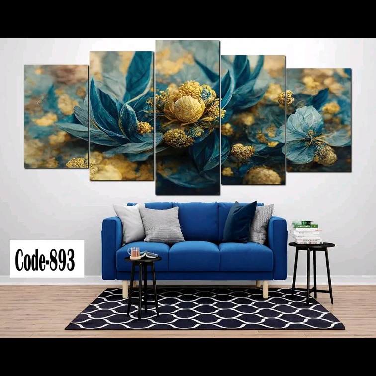 Picture of 5Pcs In 1 Set Wall Canvas Art printing