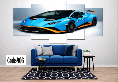 Picture of 5Pcs In 1 Set Wall Canvas Art printing