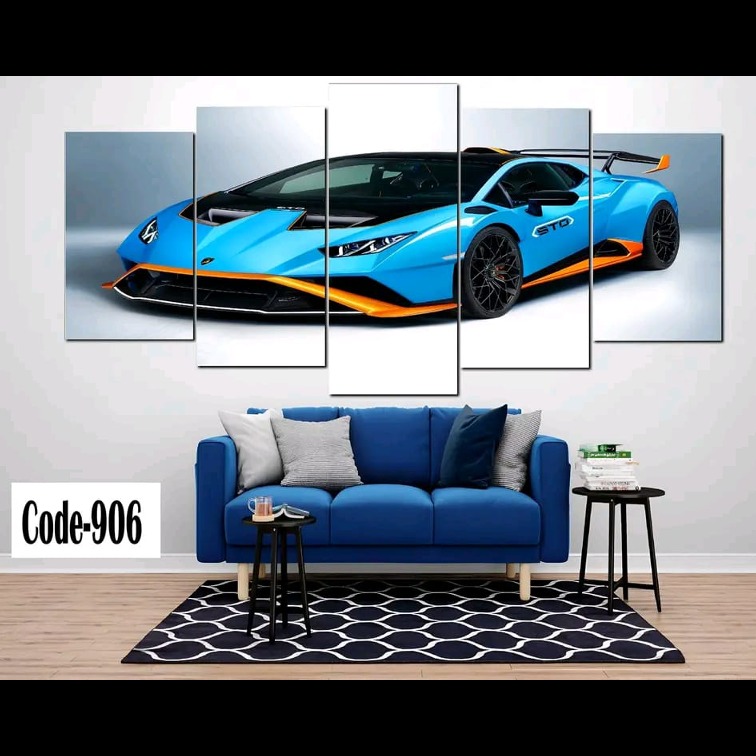 Picture of 5Pcs In 1 Set Wall Canvas Art printing