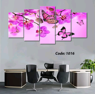 Picture of 5Pcs In 1 Set Wall Canvas Art printing