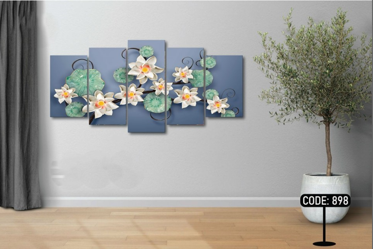 Picture of 5Pcs In 1 Set Wall Canvas Art printing