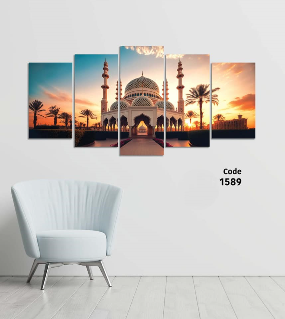 Picture of premium quality 5Pcs In 1 Set Wall Canvas Art printing