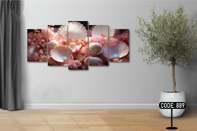 Picture of 5Pcs In 1 Set Wall Canvas Art printing