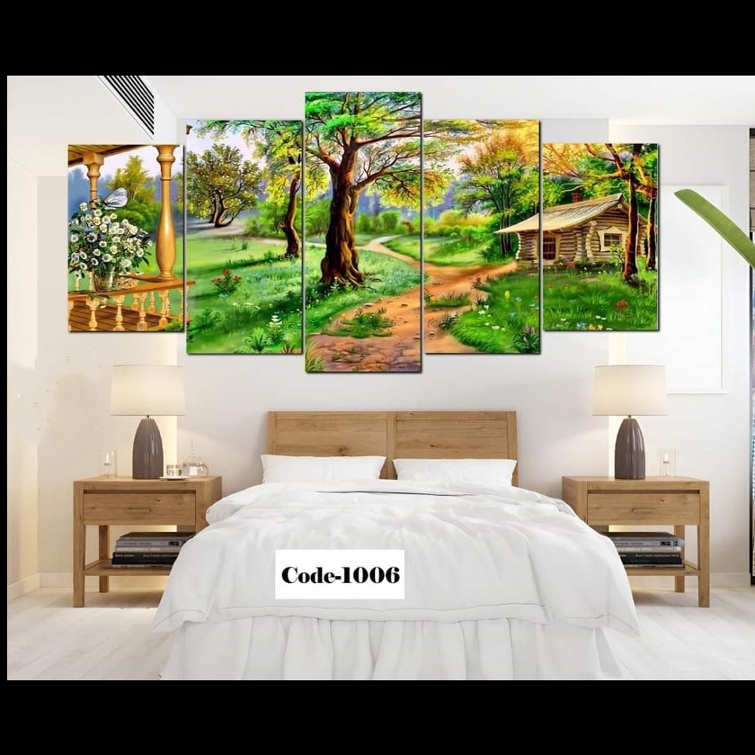 Picture of 5Pcs In 1 Set Wall Canvas Art printing