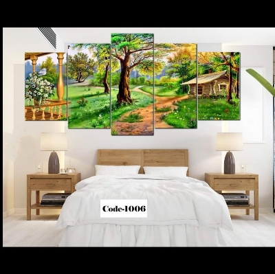 Picture of 5Pcs In 1 Set Wall Canvas Art printing