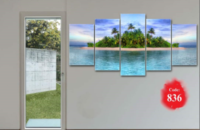 Picture of 5Pcs In 1 Set Wall Canvas Art printing