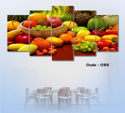 Picture of 18*36 inch 5Pcs In 1 Set Wall Canvas printing