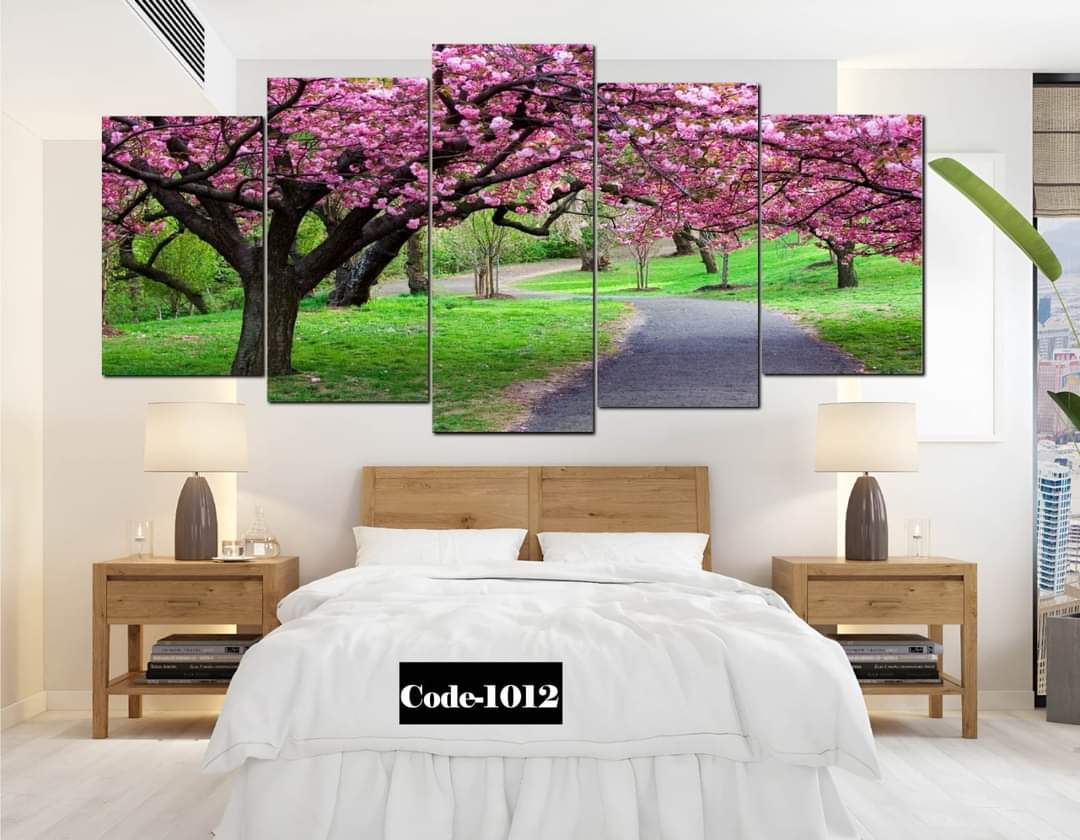 Picture of 18*36 inch 5Pcs In 1 Set Wall Canvas printing . room decor