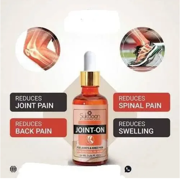 Picture of Joint On Essential Oil Blend for Joints & Knee Pain, 30ml - Sukooon