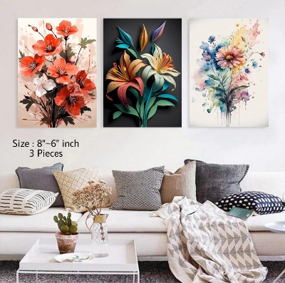 Picture of 3 pcs Most Unique Combo Wallboard set for Home Decoration. Wall Decoration for Home and Office