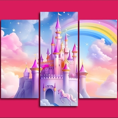 Picture of 5Pcs In 1 Set Wall Canvas Art printing