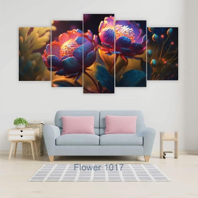 Picture of 5Pcs In 1 Set Wall Canvas Art printing