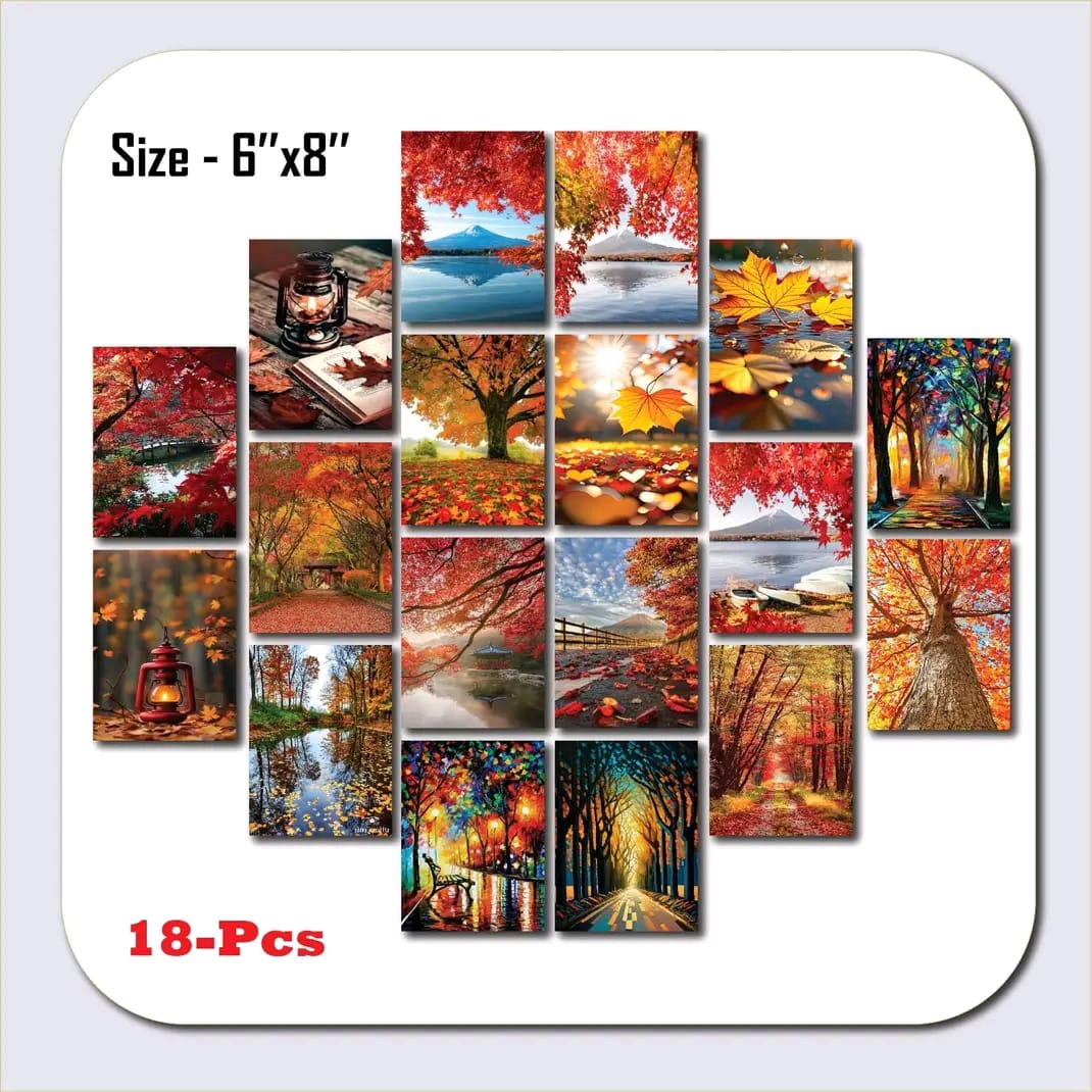 Picture of 18 pcs Most Unique Combo Wallboard set for Home Decoration. Wall Decoration for Home