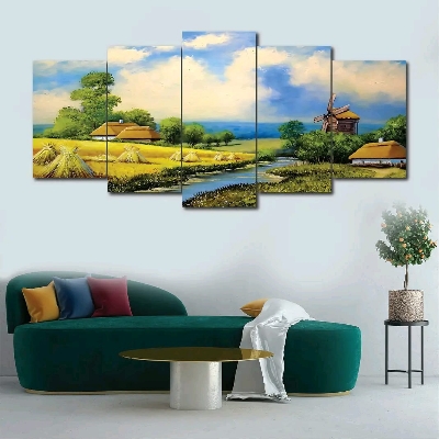 Picture of 5Pcs In 1 Set Wall Canvas printing
