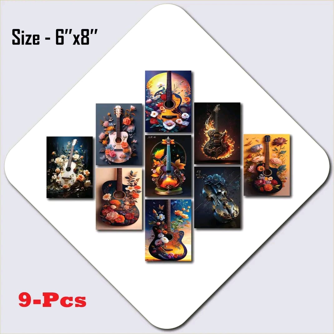 Picture of 9 pcs Most Unique Combo Wallboard set for Home Decoration. Wall Decoration for Home