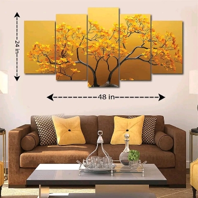 Picture of 5Pcs In 1 Set Wall Canvas printing
