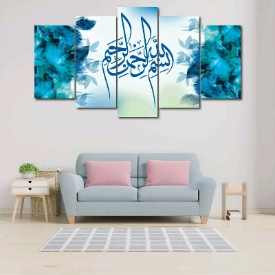 Picture of 5Pcs In 1 Set Wall Canvas printing