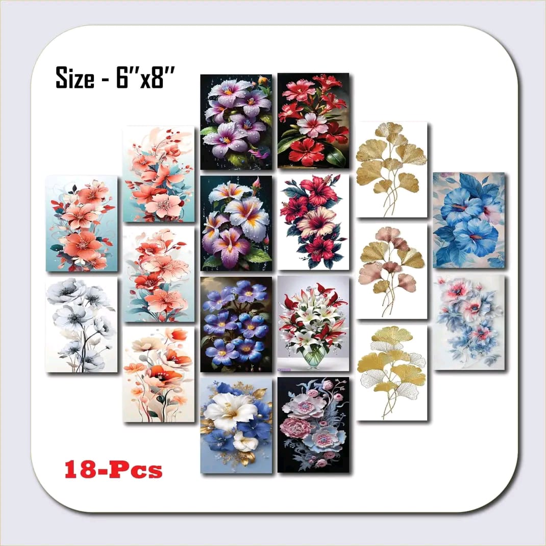 Picture of 18 pcs Most Unique Combo Wallboard set for Home Decoration. Wall Decoration for Home