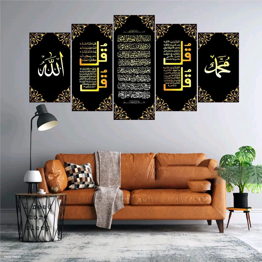 Picture of 5Pcs In 1 Set Wall Canvas printing