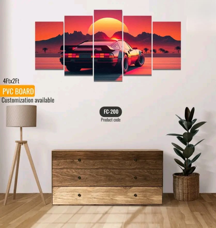 Picture of 5Pcs In 1 Set Wall Canvas printing