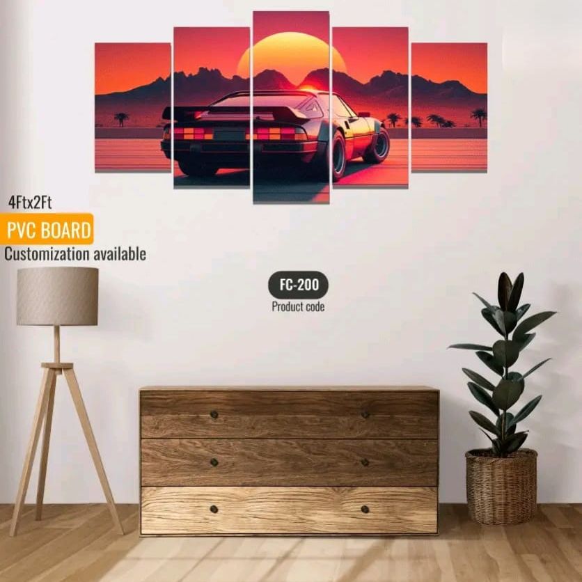 Picture of 5Pcs In 1 Set Wall Canvas printing