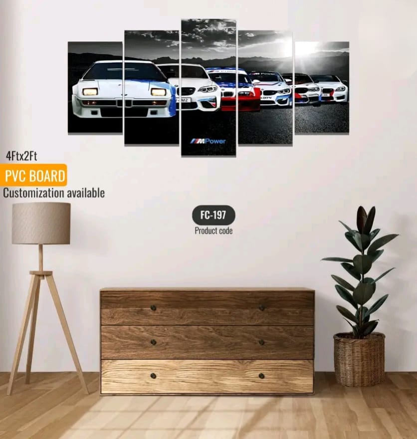 Picture of 5Pcs In 1 Set Wall Canvas printing