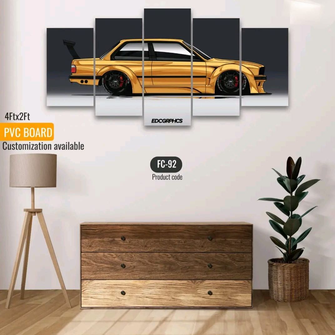 Picture of 5Pcs In 1 Set Wall Canvas printing