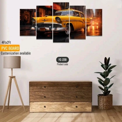 Picture of 5Pcs In 1 Set Wall Canvas printing