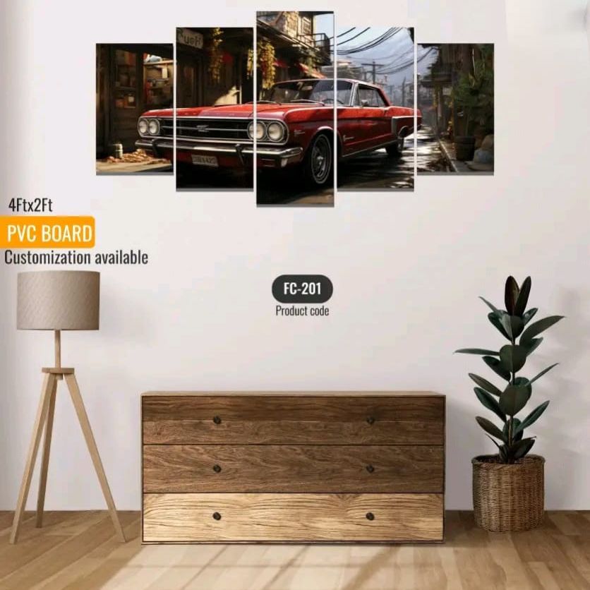 Picture of 5Pcs In 1 Set Wall Canvas printing