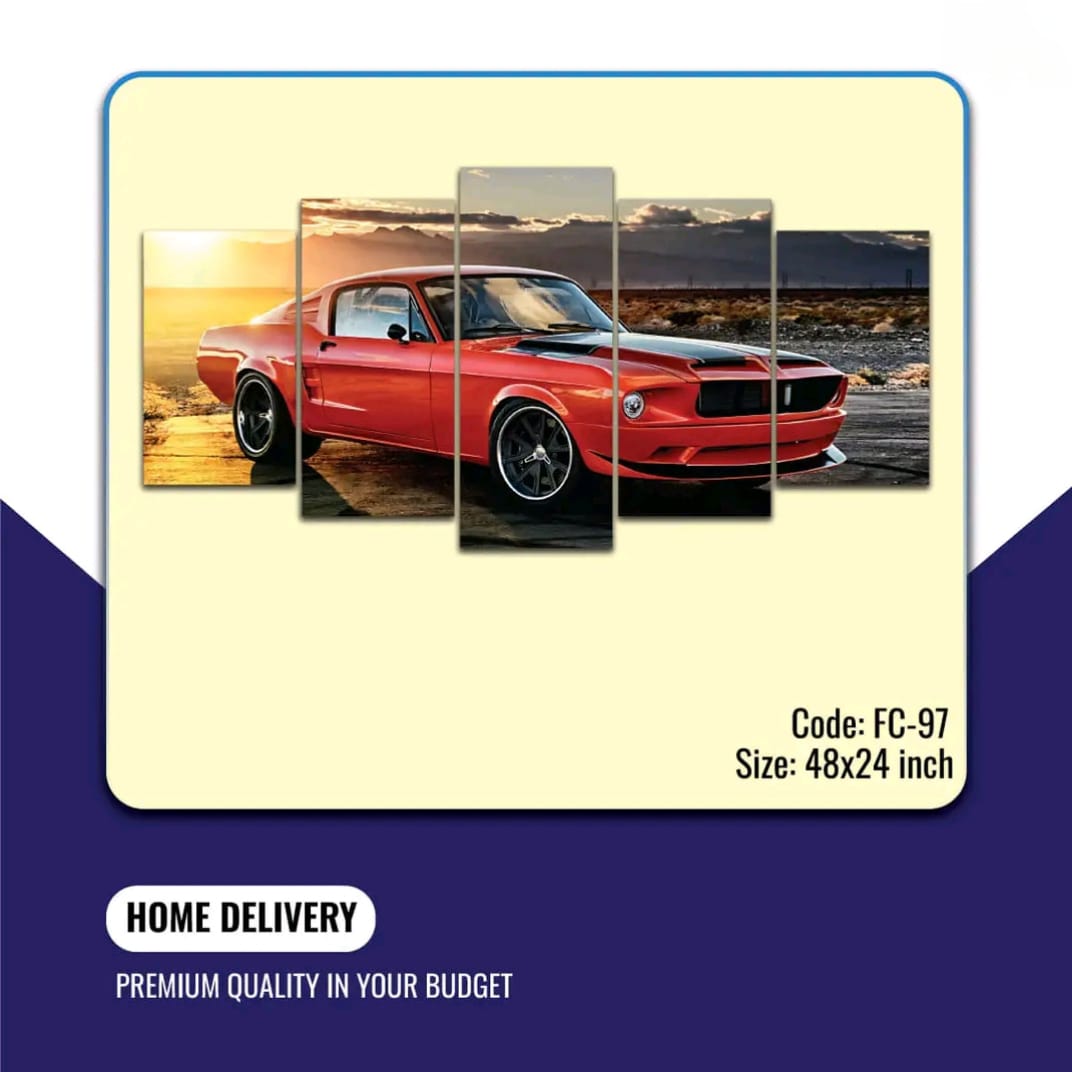 Picture of 5Pcs In 1 Set Wall Canvas printing