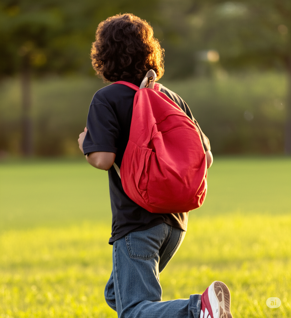 Picture of Japanese Versatile Backpack - Red