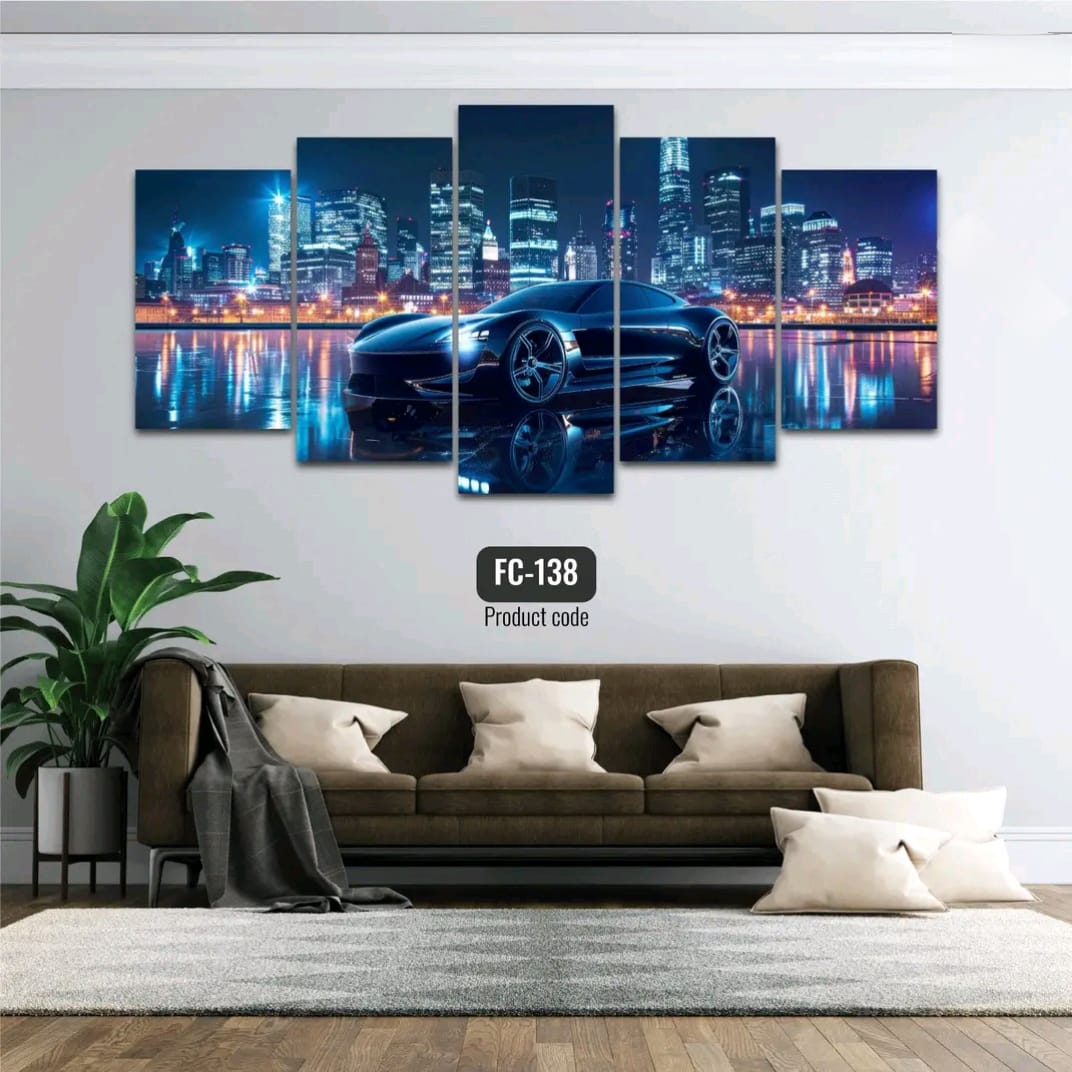 Picture of 5Pcs In 1 Set Wall Canvas printing