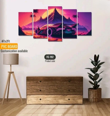Picture of 5Pcs In 1 Set Wall Canvas printing
