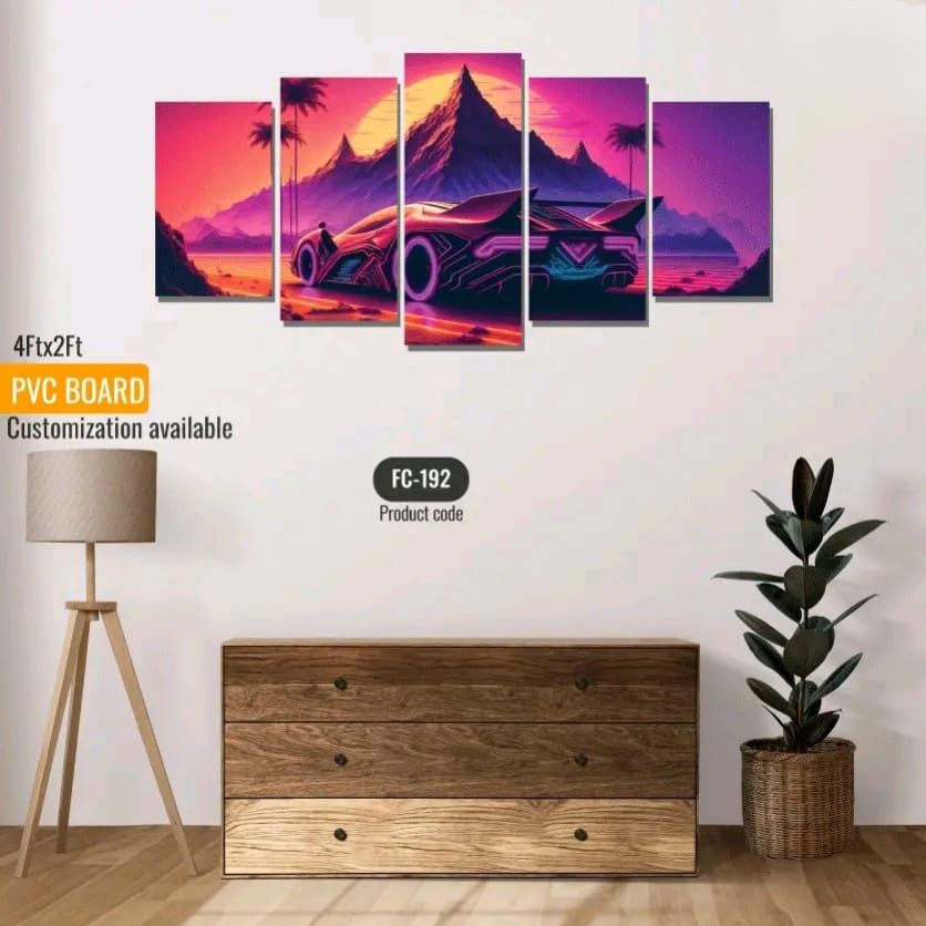 Picture of 5Pcs In 1 Set Wall Canvas printing
