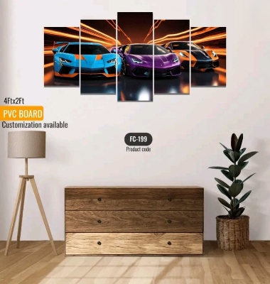 Picture of 5Pcs In 1 Set Wall Canvas printing