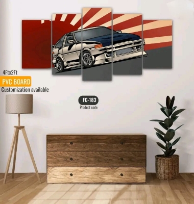 Picture of 5Pcs In 1 Set Wall Canvas printing