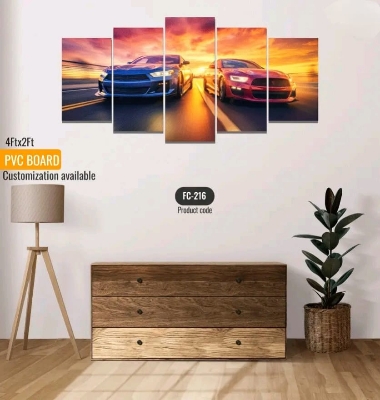 Picture of 5Pcs In 1 Set Wall Canvas printing