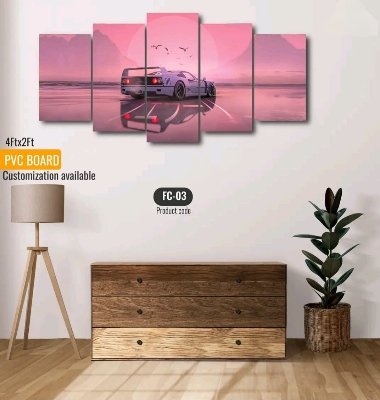 Picture of 5Pcs In 1 Set Wall Canvas printing