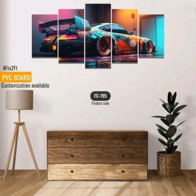 Picture of 5Pcs In 1 Set Wall Canvas printing