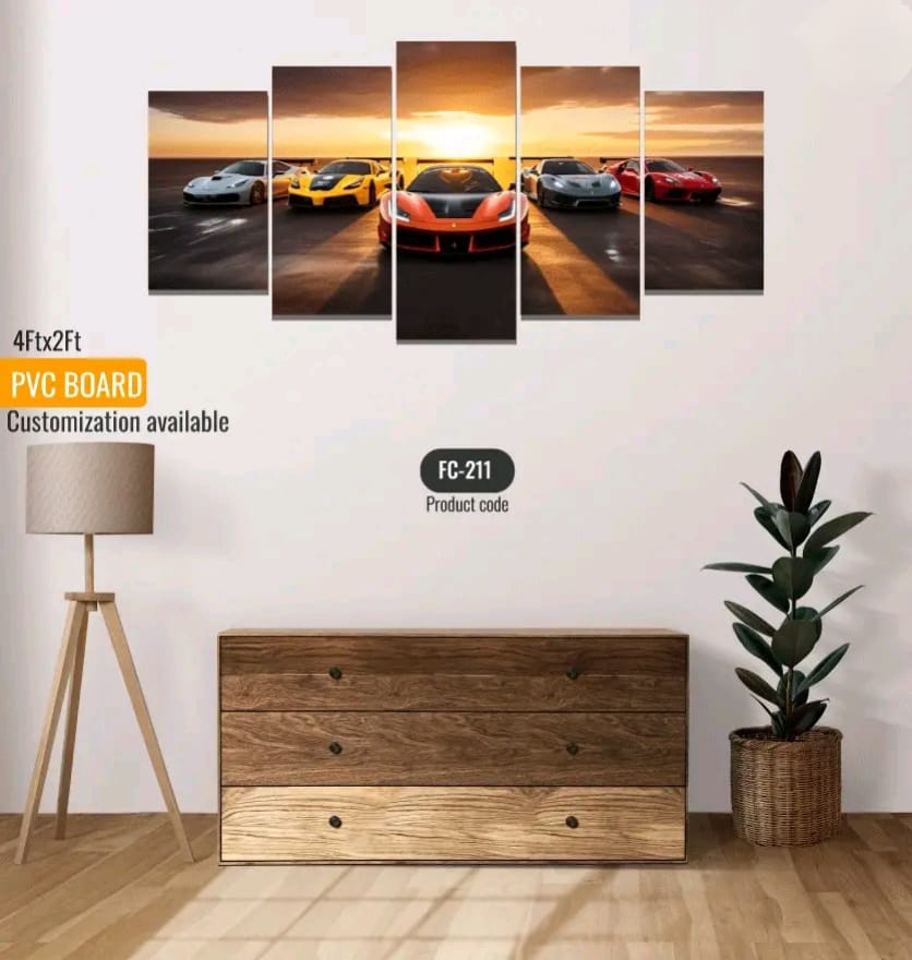 Picture of 5Pcs In 1 Set Wall Canvas printing