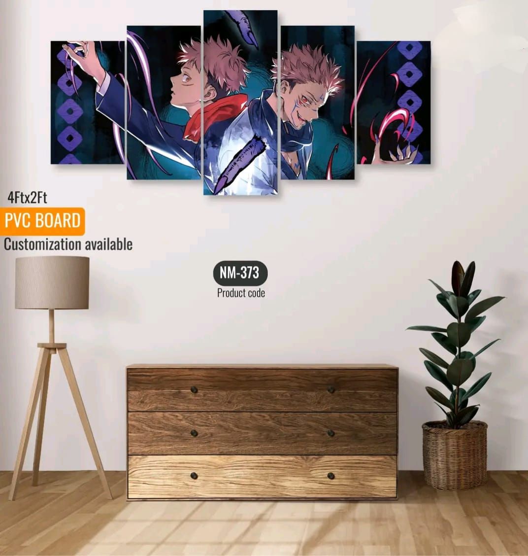 Picture of 5Pcs In 1 Set Wall Canvas printing