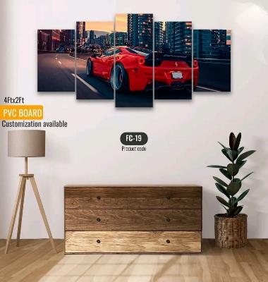 Picture of 5Pcs In 1 Set Wall Canvas printing