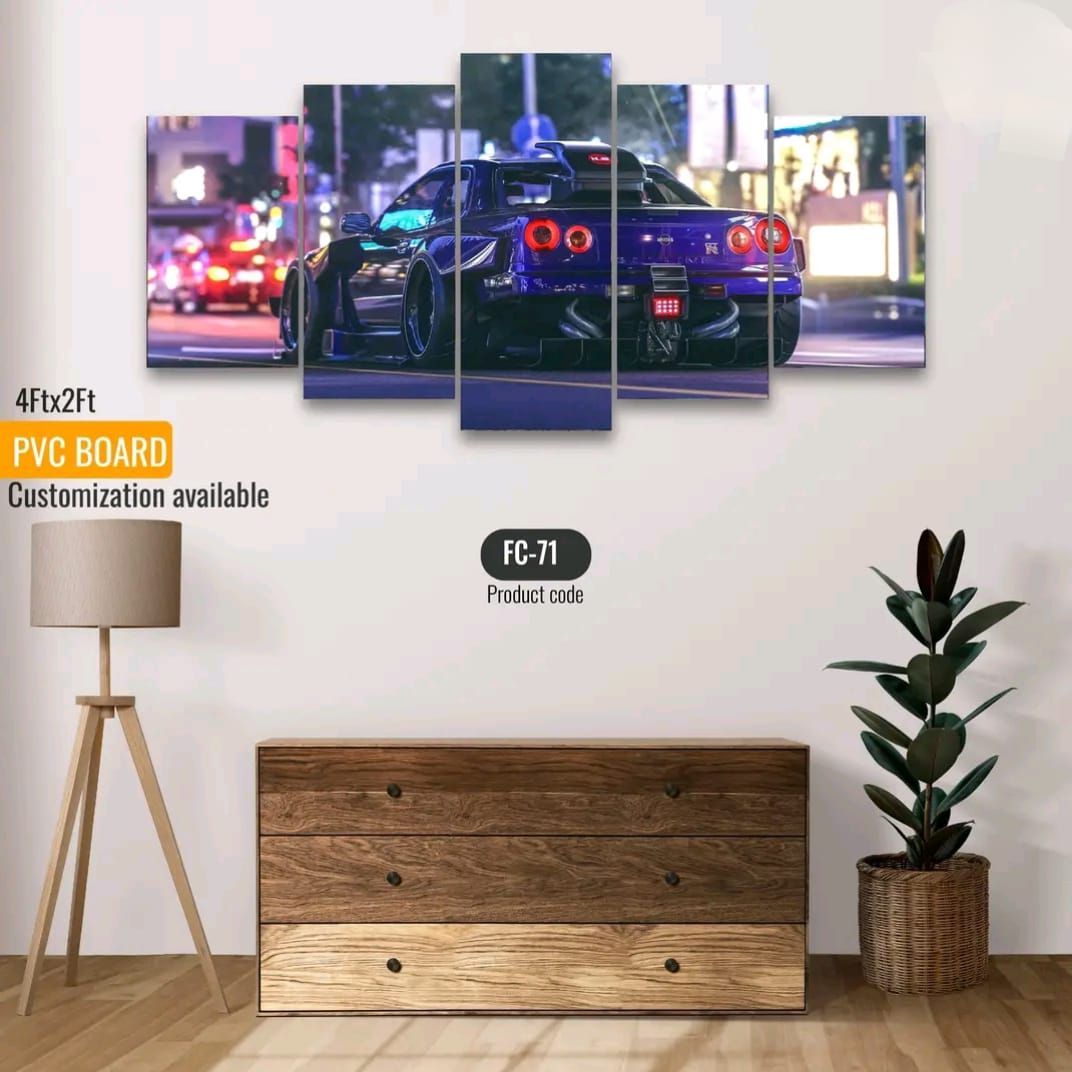 Picture of 5Pcs In 1 Set Wall Canvas printing