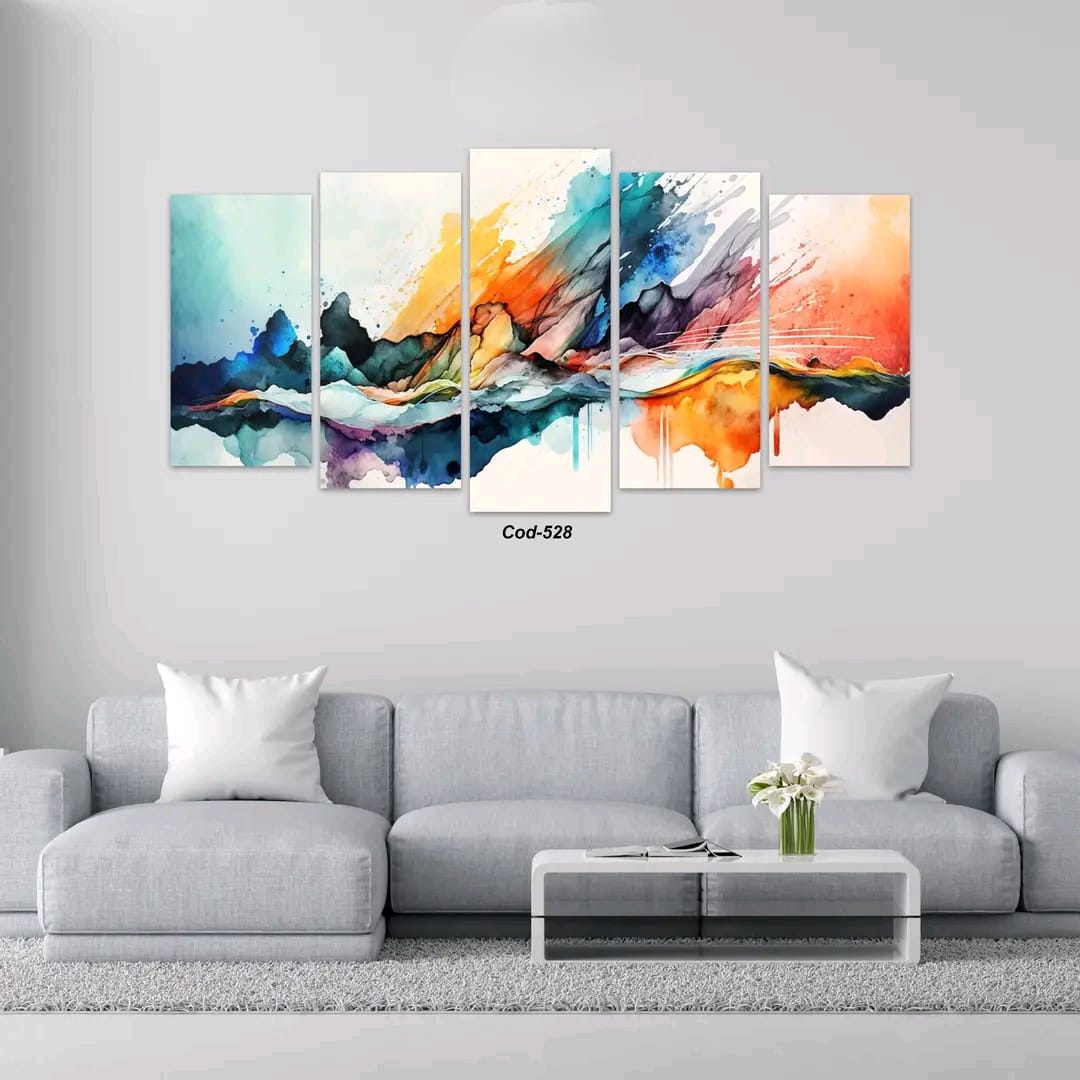 Picture of 5Pcs In 1 Set Wall Canvas printing