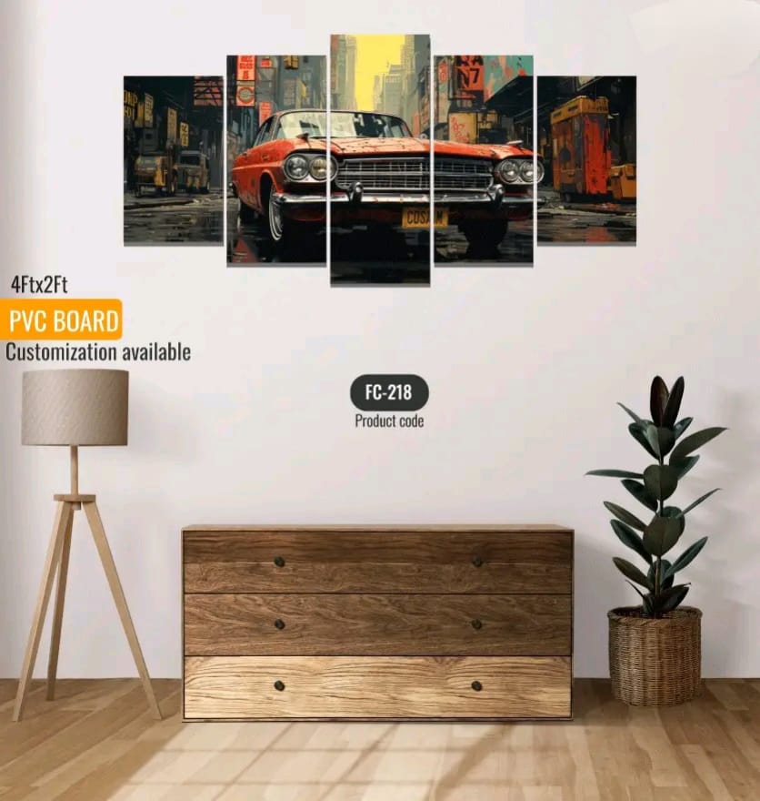 Picture of 5Pcs In 1 Set Wall Canvas printing