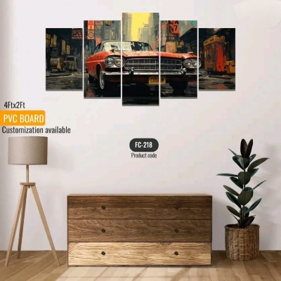 Picture of 5Pcs In 1 Set Wall Canvas printing