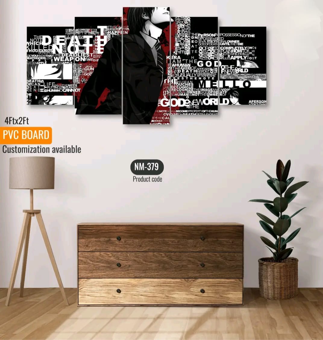 Picture of 5Pcs In 1 Set Wall Canvas printing