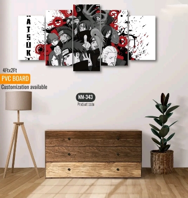 Picture of Wall Canvas Printing 5 Pcs in 1 Set