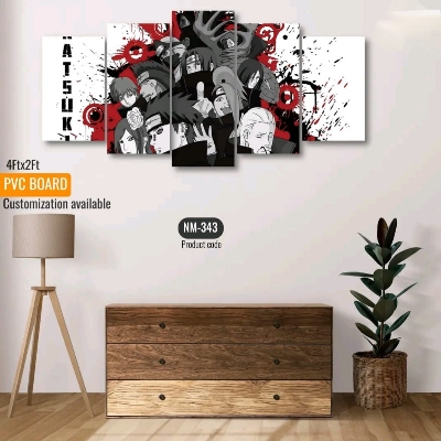 Picture of Wall Canvas Printing 5 Pcs in 1 Set