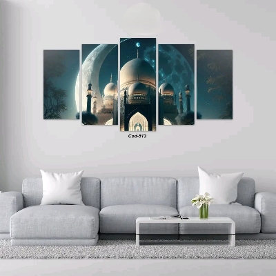 Picture of 5Pcs In 1 Set Wall Canvas printing